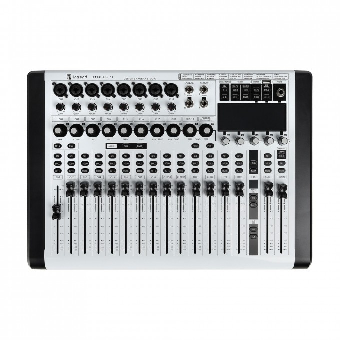 Цифровые микшерные пульты INTREND ITMIX-D8-4 106118